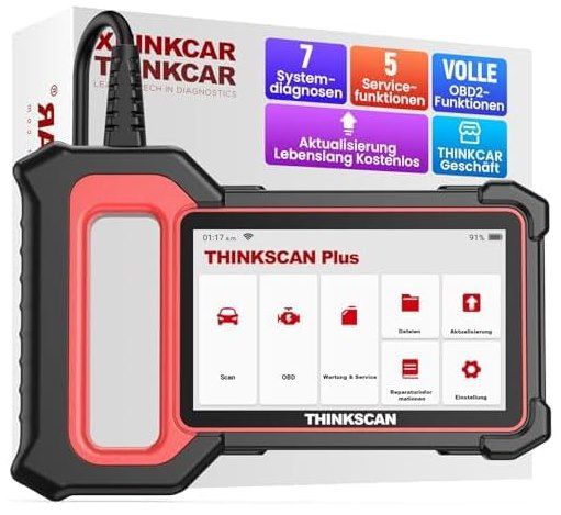 ThinkScan Plus S7 OBD2 Diagnosegerät mit 7 System / 5 Servicefunktionen für 89,99€ (statt 140€)