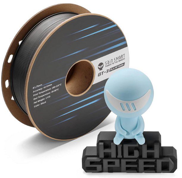 30% Rabatt auf 1kg SainSmart GT 3 PLA Filament (1,75mm) z.B. Mattschwarz für 18,89€ (statt 25€)