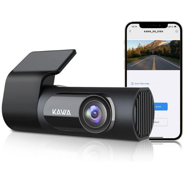 KAWA 1440P Dashcam mit WLAN, G-Sensor & WDR für 34,64€ (statt 60€)