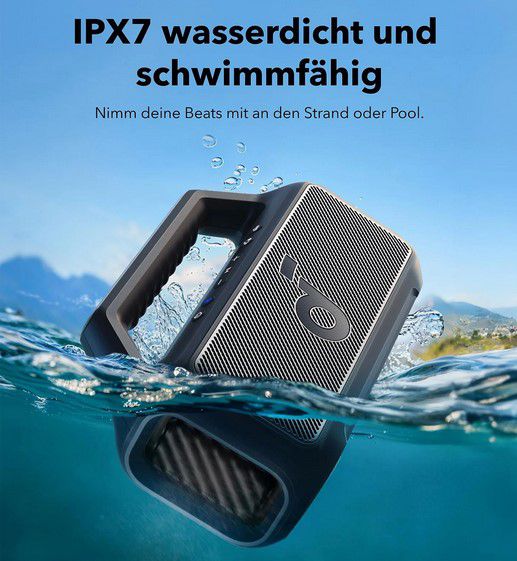 SOUNDCORE BY ANKER Boom 2 SE BT Lautsprecher für 74,99€ (statt 106€)