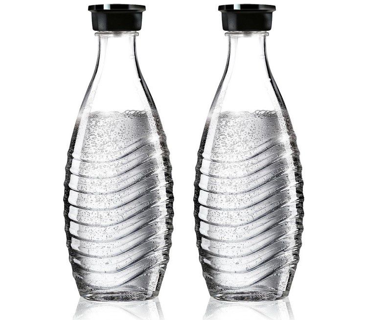 Doppelpack: Crystal SodaStream Glasflaschen für 14,99€ (statt 30€)