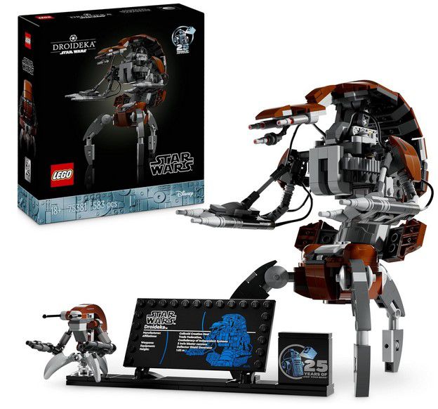 LEGO 75381 Star Wars Droideka Bausatz für 38,65€ (statt 46€)