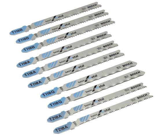 Bosch Stichsägeblatt Set Metal Basic 10 tlg. ab 6,87€ (statt 14€)