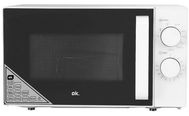 OK. OMWG 2024 1  20l Mikrowelle + Grill für 59€ (statt 72€)