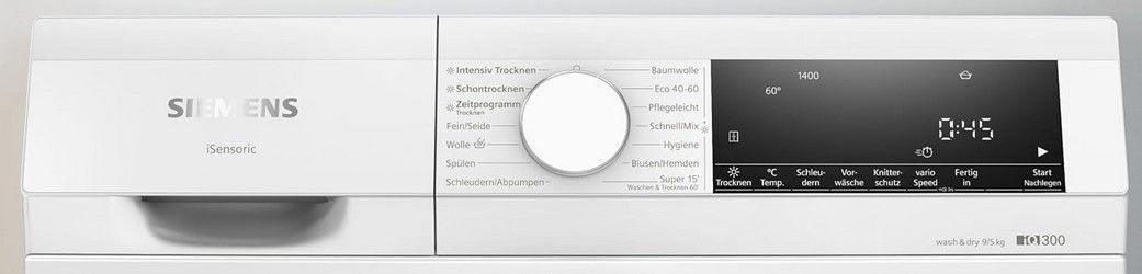 SIEMENS WN34A141 Waschtrockner 9/5kg für 624,89€ (statt 699€)