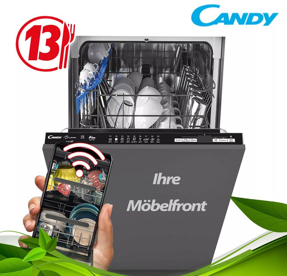 Candy CDIN 1D360PB vollintegrierbarer Geschirrspüler mit WiFi App für 279,99€ (statt 368€)