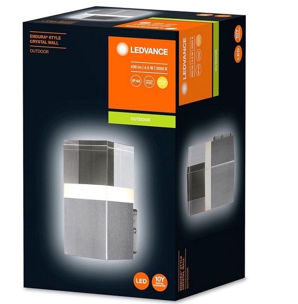 LEDVANCE Endura Style Crystal Wandleuchte 4.5W für 9,99€ (statt 29€)