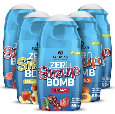 🥤 5x Bodylab Zero Sirup Bomb für 14,89€ (statt 20€)   bis 40 Liter Fertiggetränk