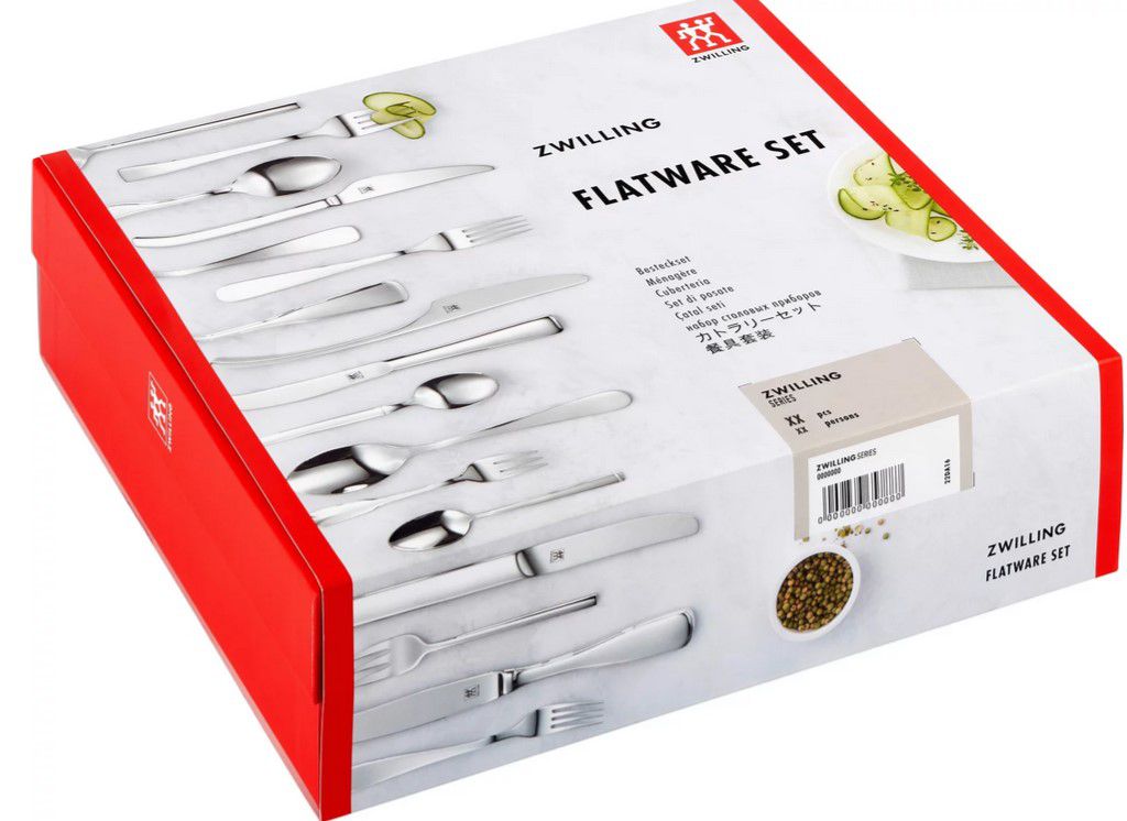 Zwilling King   Edelstahl Besteckset 12 Personen für 95,94€ (statt 127€)