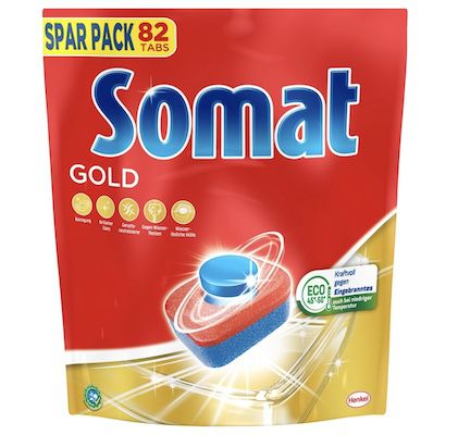 🧼 82er Pack Somat Tabs Gold ab 9,37€ (statt 12€)