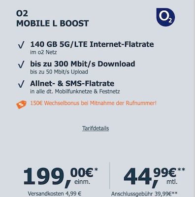 🍏📱 Apple iPhone 16 für 199€ + o2 Allnet 140GB für 44,99€ mtl. + 150€ Bonus