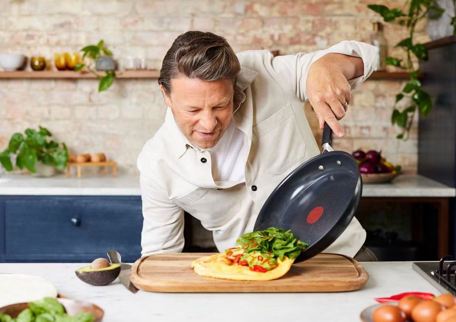 Jamie Oliver by Tefal keramisches Pfannenset Ø 24 + 28cm für 45,90€ (statt 89€)