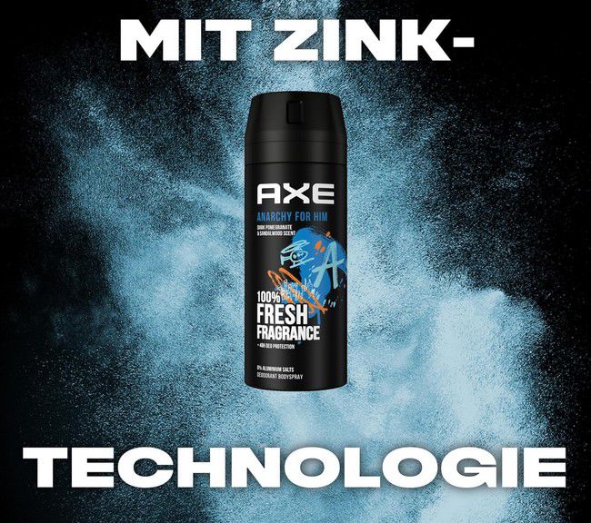 AXE Bodyspray Anarchy for Him für 2,52€ (statt 4/9€)