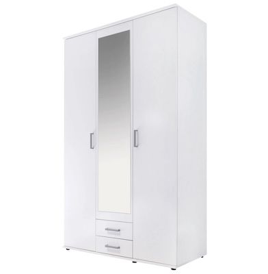 Pol Power Karl Kleiderschrank 120 x 195 cm in Weiß ab 99,99€ (statt 182€)