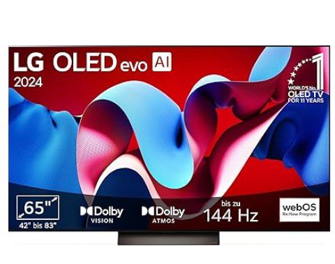 📺 LG C47LA 65″ OLED evo UHD smart TV für 1.549€ (statt 1.749€)