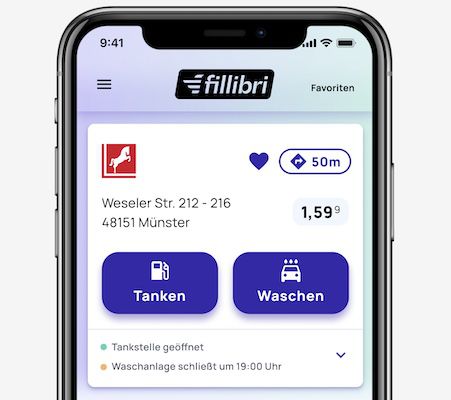 ⛽ Fillibri Tank App: GRATIS 10€ Amazon Gutschein für 20€ Benzin/Diesel/Elektro tanken