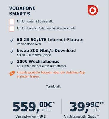 🍏📱 Apple iPhone 16 Pro für 559€ + Vodafone Allnet 50GB für 39,99€ mtl. + 200€ Bonus