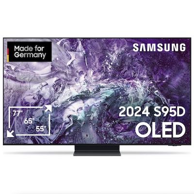 Samsung: bis zu 900€ Cashback auf TVs – z.B. 77″ OLED 4K S85D eff. 2.449€ (statt 3.199€)