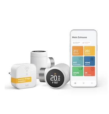 🔥 6er Set tado° Heizkörper-Thermostat X + Bridge Starter Kit für 319,95€ (statt 625€)