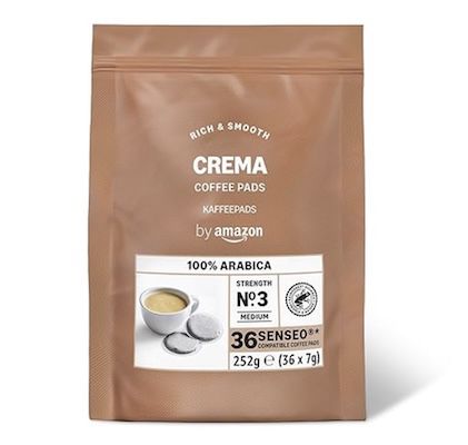 ☕️ 36x by Amazon Kaffeepads Strong ab 3,65€   Senseo geeignet!