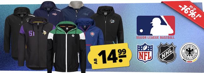 Fanatics Fan Artikel Sale ab 14,99€   z.B. New England Patriots Sweatshirt ab 18,99€