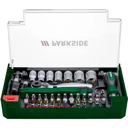 Parkside PFWS 41 A1 Fahrradwerkzeug-Set, 41-tlg. für 13,94€ (statt 18€)