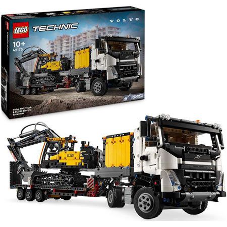 LEGO 42175 Technic Volvo FMX LKW mit EC230 Raupenbagger für 129,90€ (statt 145€)