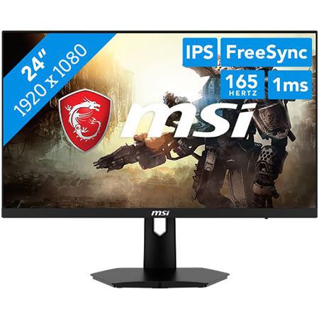 MSI G244F E2 – 24″ FHD Gaming Monitor mit 180Hz & 1ms für 118€ (statt 130€)