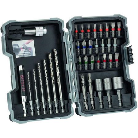 Bosch Professional HSS-G Metall Bohrer & Bit Set, 35tlg. für 17,37€ (statt 23€)