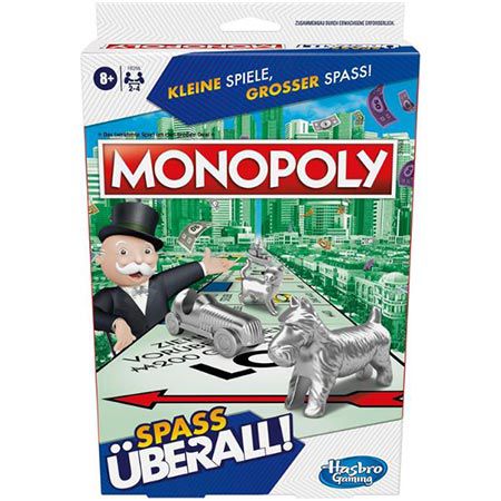 Monopoly Kompakt, Reisespiel für 6,99€ (statt 10€)