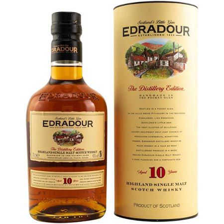 Edradour 10 Years Whiskey, 700ml, 40% für 33€ (statt 43€)