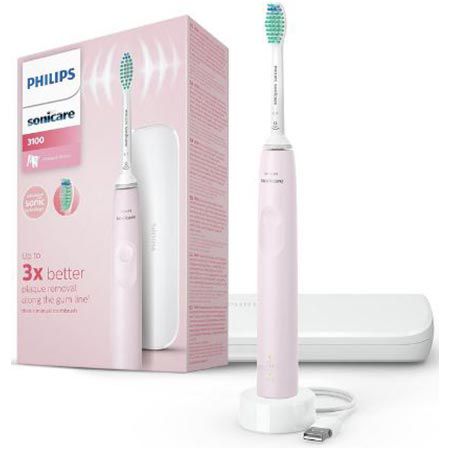 Philips HX3673/11 Sonicare 3100 Series Zahnbürste in Rosa für 36,99€ (statt 50€)