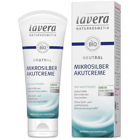 lavera Neutral Akutcreme mit Mikrosilber, 75ml ab 5,46€ (statt 14€)