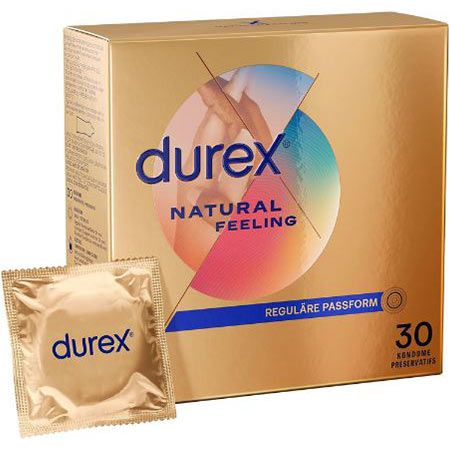 30er Pack Durex Natural Feeling Kondome, Latexfrei ab 22,49€ (statt 29€)