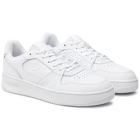 Lacoste L001 Leder-Sneaker in Weiß für 87,99€ (statt 130€)