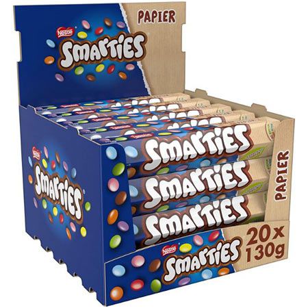 🍫 20er Pack Nestle Smarties Riesenrolle, je 130g ab 27€ (statt 46€)