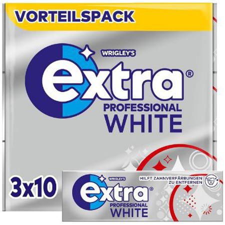 600er Pack Extra Professional White, Zuckerfreier Kaugummi ab 35,85€ (statt 46€)