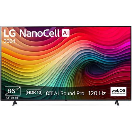 📺 LG NANO81T6A 86″ NanoCell UHD TV 120Hz für 1.199€ (statt 1.333€)