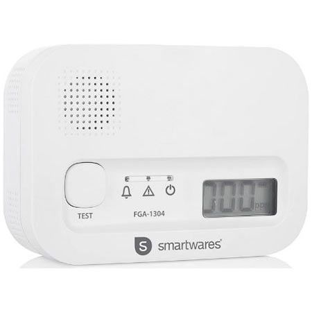 Smartwares FGA-13041 Kohlenmonoxid Melder für 20€ (statt 28€)