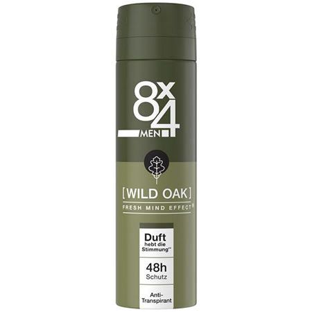 8X4 Men Wild Oak Deospray, 150ml ab 2€ (statt 3€)