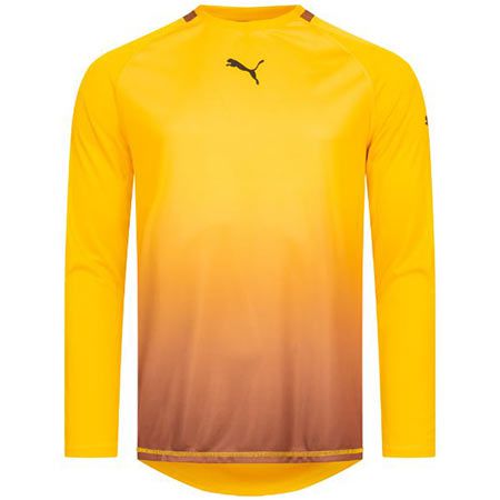 PUMA Langarm Torwarttrikot in Gelb für 11,61€ (statt 19€)