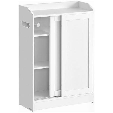 Vasagle Badezimmerschrank mit Toilettenrollenhalter für 41,99€ (statt 60€)