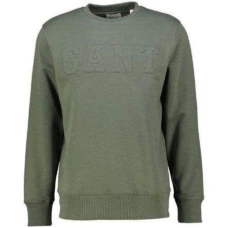 Gant Embossed Logo Sweatshirt in 2 Farben für je 108,95€ (statt 130€)