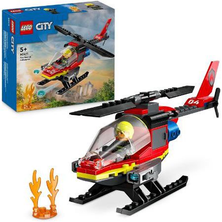 LEGO 60411 City Feuerwehrhubschrauber Set für 7,29€ (statt 10€)