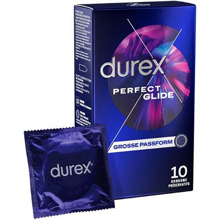 10er Pack Durex Perfect Glide Kondome ab 8,88€ (statt 14€)