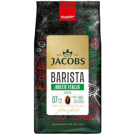 ☕ 1Kg Jacobs Barista Selektion des Jahres Bella Italia Kaffeebohnen für 9,99€ (statt 15€)