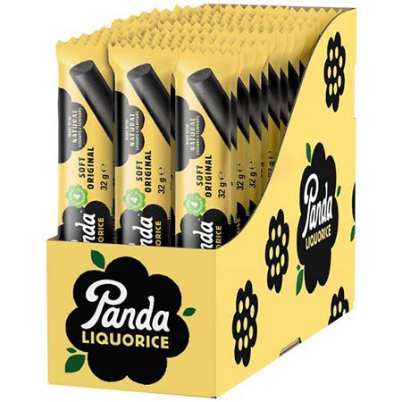 36er Pack Panda Natürliche weiche Original Lakritz Riegel ab 12,48€ (statt 20€)