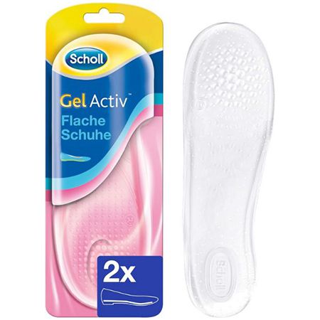 Scholl GelActiv Einlegesohlen für schmale Schuhe ab 6,84€ (statt 12€)