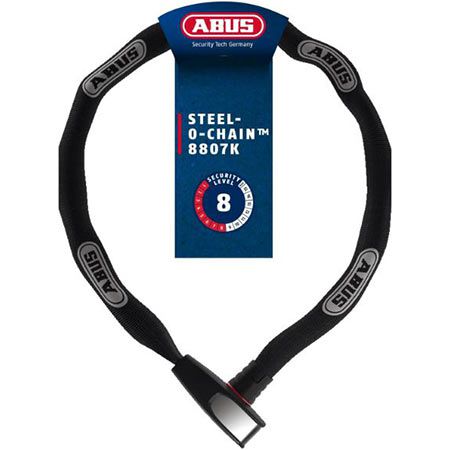 ABUS Steel O Chain 8807K Kettenschloss mit 110cm für 31,71€ (statt 45€)