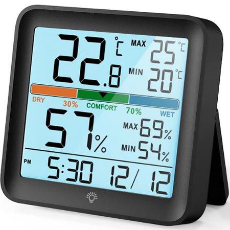 Noklead Indoor Digital Hygro  Thermometer für 9,79€ (statt 20€)